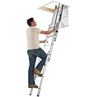 Blue Seal Easy Stow - Escalera para altillo- de aluminio- 3 secciones